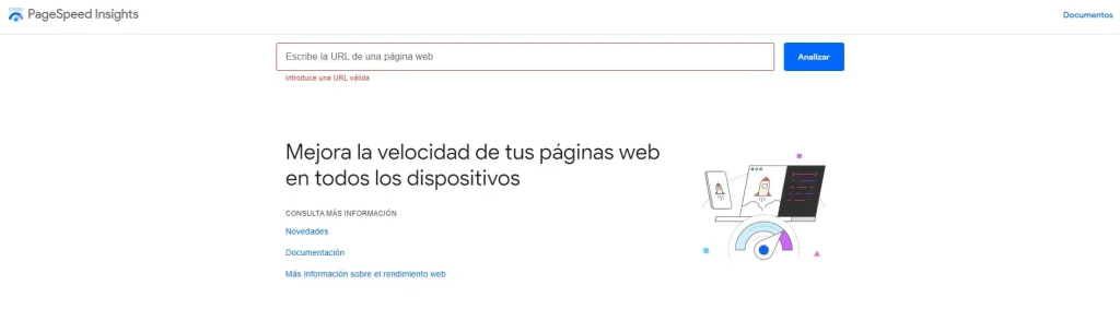 Pagespeed.Web en acción